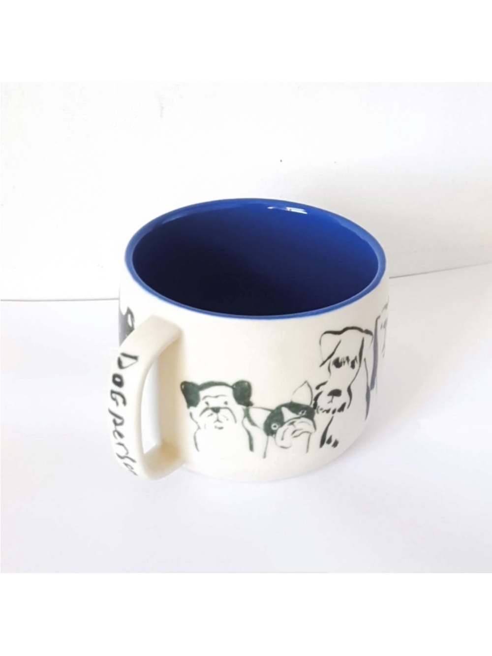 Anthropologie My Kinda of Person Dog Person Mug - Picture 2 of 10